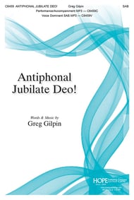 Antiphonal Jubilate Deo! SAB choral sheet music cover Thumbnail